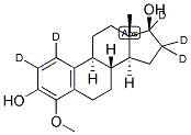 4-METHOXY-17BETA-ESTRADIOL-1,2,16,16,17-D5 Struktur