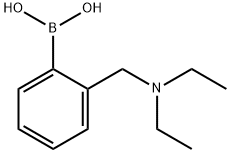 2-[(DIETHYLAMINO)METHYL]PHENYLBORONIC ACID Struktur