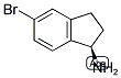 (R)-5-BROMO-2,3-DIHYDRO-1H-INDEN-1-AMINE Struktur