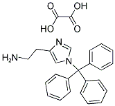 2-(1-TRITYL-1H-IMIDAZOL-4-YL)-ETHYLAMINE OXALATE Struktur