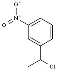 1-(1-CHLOROETHYL)-3-NITROBENZENE Struktur