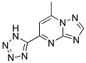 7-METHYL-5-(1H-TETRAZOL-5-YL)[1,2,4]TRIAZOLO[1,5-A]PYRIMIDINE Struktur