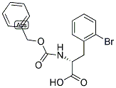 CBZ-D-2-BROMOPHENYLALANINE Struktur