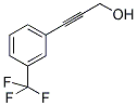 3-[3-(TRIFLUOROMETHYL)PHENYL]-2-PROPYN-1-OL Struktur