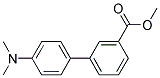 METHYL 4'-(DIMETHYLAMINO)[1,1'-BIPHENYL]-3-CARBOXYLATE Struktur