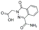 [4-(AMINOCARBONYL)-1-OXOPHTHALAZIN-2(1H)-YL]ACETIC ACID Struktur