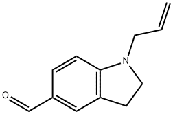 1-ALLYL-2,3-DIHYDRO-1H-INDOLE-5-CARBALDEHYDE Struktur