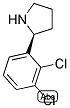 (S)-2-(2,3-DICHLOROPHENYL)PYRROLIDINE Struktur