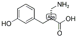 (R)-2-AMINOMETHYL-3-(3-HYDROXY-PHENYL)-PROPIONIC ACID Struktur