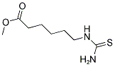 METHYL 6-[(AMINOCARBONOTHIOYL)AMINO]HEXANOATE Struktur