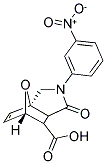 2-(3-NITROPHENYL)-1-OXO-1,2,3,6,7,7A-HEXAHYDRO-3A,6-EPOXYISOINDOLE-7-CARBOXYLIC ACID Struktur