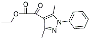 ETHYL (3,5-DIMETHYL-1-PHENYL-1H-PYRAZOL-4-YL)(OXO)ACETATE Struktur