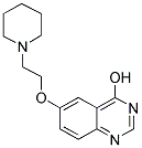 6-(2-PIPERIDIN-1-YL-ETHOXY)-QUINAZOLIN-4-OL Struktur