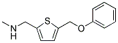 N-METHYL[5-(PHENOXYMETHYL)-2-THIENYL]METHANAMINE Struktur