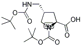 BOC-L-TRANSPRO(4-CH2NH-BOC) Struktur