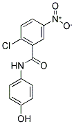 2-CHLORO-N-(4-HYDROXYPHENYL)-5-NITROBENZAMIDE Struktur