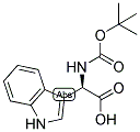 (R)-TERT-BUTOXYCARBONYLAMINO-(1H-INDOL-3-YL)-ACETIC ACID Struktur