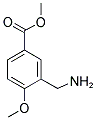 METHYL 3-(AMINOMETHYL)-4-METHOXYBENZOATE Struktur