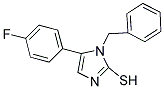 1-BENZYL-5-(4-FLUOROPHENYL)-1H-IMIDAZOLE-2-THIOL Struktur