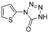 1-THIEN-2-YL-1,4-DIHYDRO-5H-TETRAZOL-5-ONE Struktur