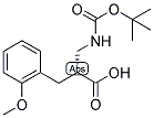 (R)-2-(TERT-BUTOXYCARBONYLAMINO-METHYL)-3-(2-METHOXY-PHENYL)-PROPIONIC ACID Struktur