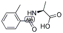 (2S)-2-[(2-METHYLBENZOYL)AMINO]PROPANOIC ACID Struktur