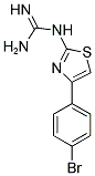 N-[4-(4-BROMO-PHENYL)-THIAZOL-2-YL]-GUANIDINE Struktur