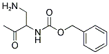 (1-AMINOMETHYL-2-OXO-PROPYL)-CARBAMIC ACID BENZYL ESTER Struktur