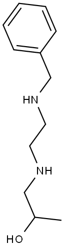 1-((2-(BENZYLAMINO)ETHYL)AMINO)PROPAN-2-OL Struktur