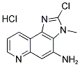 3-METHYL-2-CHLORO-4-AMINO-3H-IMIDAZO[4,5-F]QUINOLINE, HYDROCHLORIDE SALT Struktur