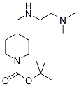 4-[(2-DIMETHYLAMINO-ETHYLAMINO)-METHYL]-PIPERIDINE-1-CARBOXYLIC ACID TERT-BUTYL ESTER Struktur