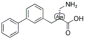 (R)-2-AMINOMETHYL-3-BIPHENYL-3-YL-PROPIONIC ACID Struktur