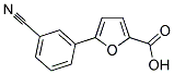 5-(3-CYANOPHENYL)-2-FUROIC ACID Struktur