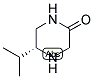 (R)-5-ISOPROPYL-PIPERAZIN-2-ONE Struktur