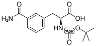 BOC-L-3-CARBAMOYLPHE Struktur