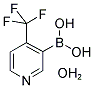 4-(TRIFLUOROMETHYL)PYRIDINE-3-BORONIC ACID HYDRATE Struktur