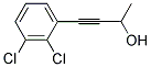 4-(2,3-DICHLOROPHENYL)-3-BUTYN-2-OL Struktur