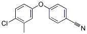 4-(4-CHLORO-3-METHYLPHENOXY)BENZONITRILE Struktur