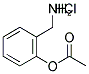 2-ACETOXYBENZYLAMINE HYDROCHLORIDE Struktur