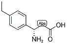 (S)-3-AMINO-3-(4-ETHYL-PHENYL)-PROPIONIC ACID Struktur