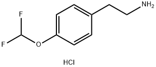 2-[4-(DIFLUOROMETHOXY)PHENYL]ETHANAMINE Struktur