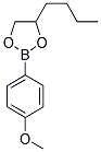 4-METHOXYBENZENEBORONIC ACID HEXYLENE GLYCOL CYCLIC ESTER Struktur