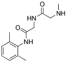 N-(2-[(2,6-DIMETHYLPHENYL)AMINO]-2-OXOETHYL)-2-(METHYLAMINO)ACETAMIDE Struktur