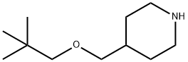 4-[(NEOPENTYLOXY)METHYL]PIPERIDINE Struktur