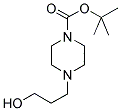 TERT-BUTYL-4-(3-HYDROXYPROPYL)PIPERAZINE-1-CARBOXYLATE Struktur