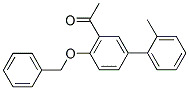 1-[4-(BENZYLOXY)-2'-METHYL[1,1'-BIPHENYL]-3-YL]ETHANONE Struktur