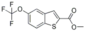 5-TRIFLUOROMETHOXY-BENZO[B]THIOPHENE-2-CARBOXYLIC ACID METHYL ESTER Struktur