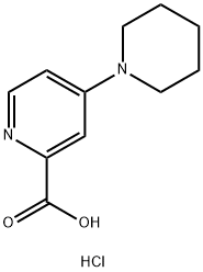 4-PIPERIDIN-1-YLPYRIDINE-2-CARBOXYLIC ACID HYDROCHLORIDE Struktur