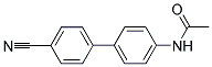 N-(4'-CYANO[1,1'-BIPHENYL]-4-YL)ACETAMIDE Struktur