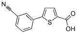 5-(3-CYANOPHENYL)-2-THIOPHENECARBOXYLIC ACID Struktur